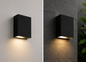 LUMINARIO ARBOTANTE LED 3W COLOR NEGRO CORTESIA