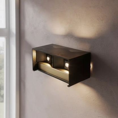 Arbotante LED Exterior 12W – Luz Cálida y Elegante