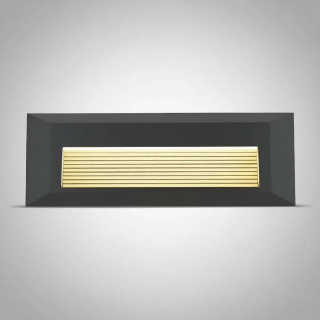Luminario De Cortesía LED Philco 3W Negro IP65 Luz Cálida