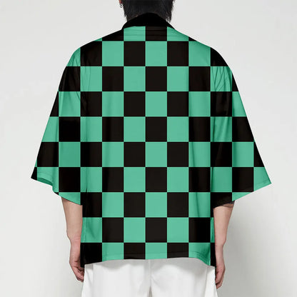 Kimono anime Demon Slayer Kamado Tanjirou y Nezuko UNISEX