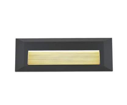 Luminario De Cortesía LED Philco 3W Negro IP65 Luz Cálida